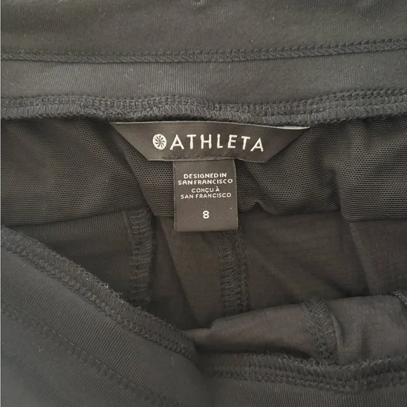 Athleta Trekkie North Jogger Pants Black Womens Size 8 NWT High rise outdoor - Picture 11 of 11